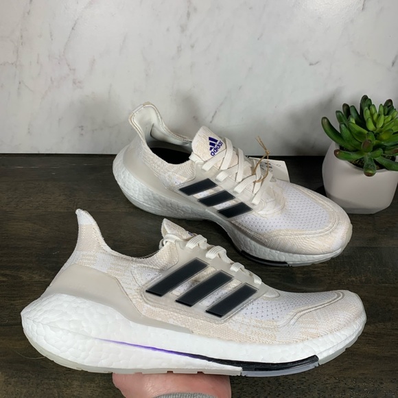 Ultraboost 21 Triple White On Feet Adidas UltraBoost Light Triple